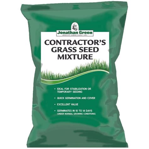 Jonathan Green Contractors Ryegrass Sun/Partial Shade Grass Seed 25 lb ...