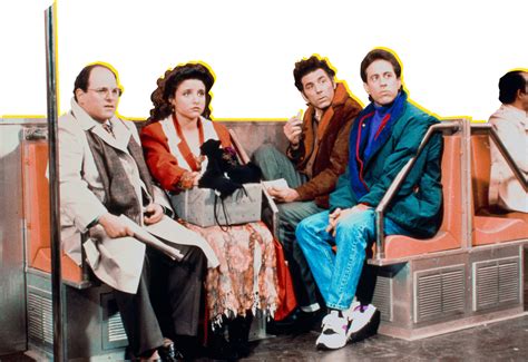 Download Seinfeld Cast Sitting On Subway - Seinfeld And Philosophy By William Irwin PNG Image ...