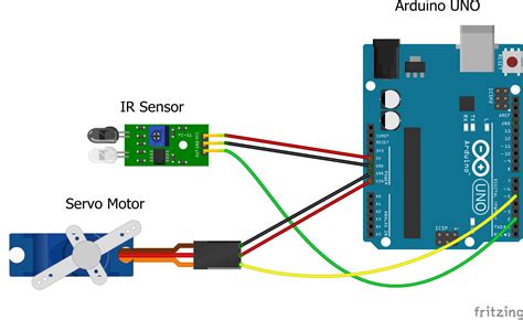 Ir Sensor Controlling A Servo Motor Arduino | Webmotor.org