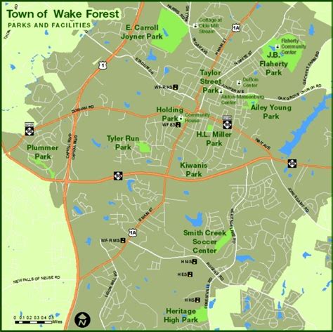 Parks & Facilities | Town of Wake Forest, NC