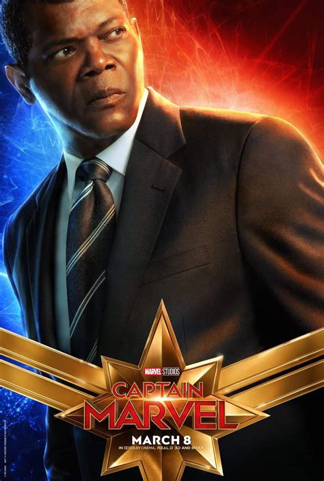 Samuel L. Jackson as Nick Fury - Captain Marvel, 2019 | Captain marvel ...