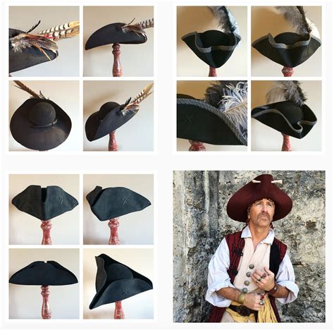 Diy chapeau pirate tricorne pirate tricorn hat – Artofit