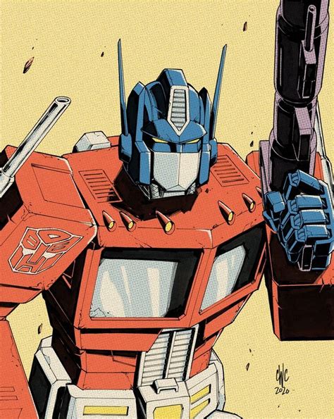 Optimus Prime (G1 Marvel) | Transformers artwork, Transformers art ...