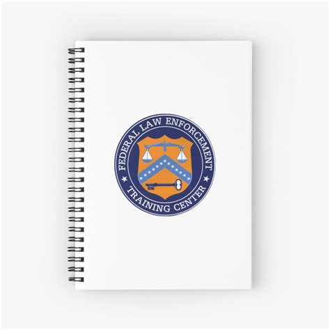 "FLETC Glynco Georgia" Spiral Notebook for Sale by lawrencebaird ...