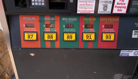 This gas station has five grades of gasoline. : mildlyinteresting