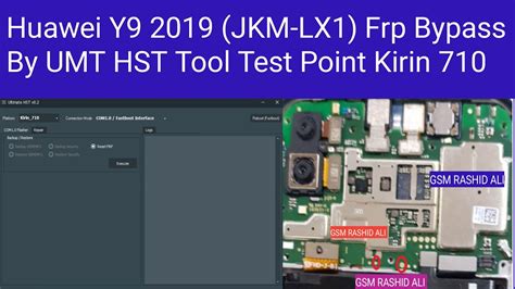 Huawei Y9 2019 (JKM-LX1) Frp Bypass By UMT HST Tool