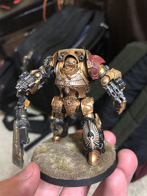 Adeptus Custodes Achilles Dreadnought : r/Warhammer40k