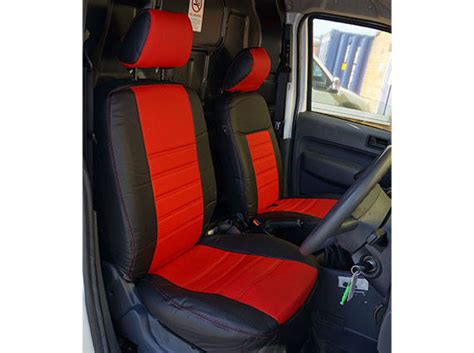 Ford Transit Connect (2002-2014) Tailored Faux Leather Seat Covers | Premier Products