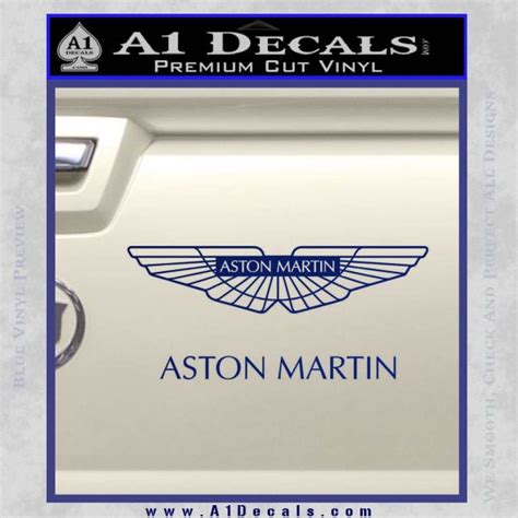 Aston Martin Logo Decal Sticker » A1 Decals