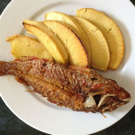 Roasted Breadfruit & Fried Jackfish... - The Art Of Catering