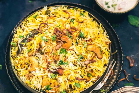 Vegetarian Biryani Ingredients - Vegetarian Foody's