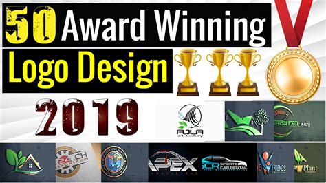 Top 50 Award Winning Logo Design 2019 - YouTube