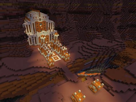 Badlands Temple Minecraft Map