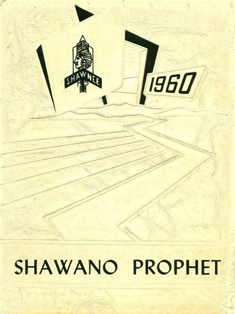 1960 yearbook from Shawnee High School from Wolf lake, Illinois for sale