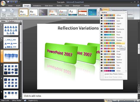 Microsoft Powerpoint Templates 2007