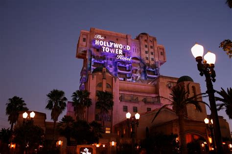 Tower of Terror ride at Disney's California Adventure - a photo on ...