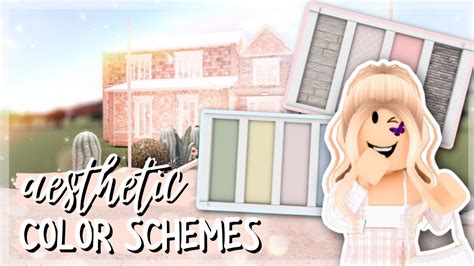 10 AESTHETIC COLOR SCHEMES FOR BLOXBURG BUILDS | BLOXBURG TIPS AND TRICKS (Roblox Bloxburg ...