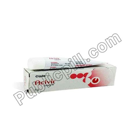 Buy Acivir Cream (Acyclovir) - Publicpill | #1 Trusted, Convenient, and affordable pharmacy,