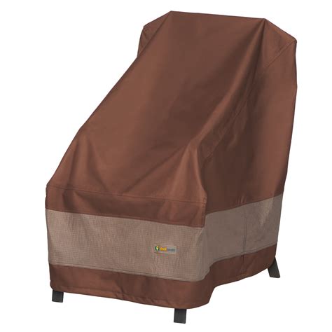 Duck Covers Ultimate Waterproof 26 Inch High Back Patio Chair Cover ...