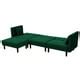 Aukfa Sectional Sleeper Sofa- Convertible Couch Bed Queen with ...