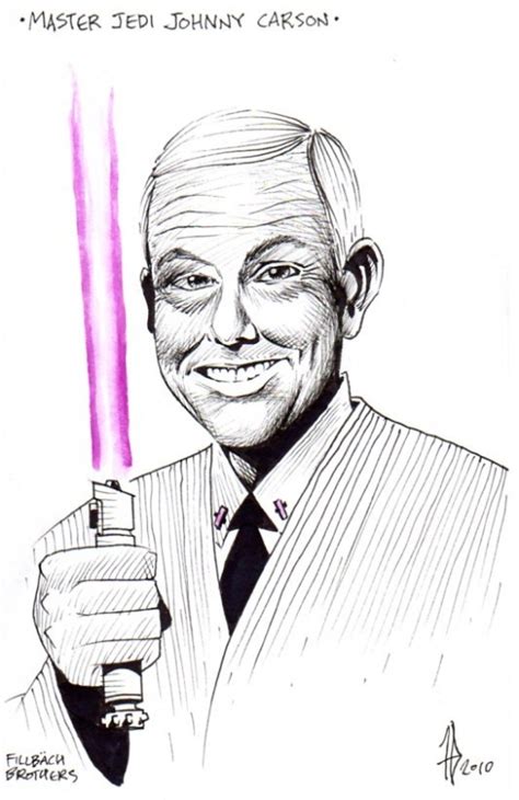 Jedi Master Johnny Carson, in Matt and Shawn Fillbach's Celebrity Jedi ...