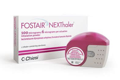 Fostair NEXThaler launched for asthma