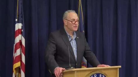 Senator Charles Schumer speaks out against counter-terror fund slashing ...