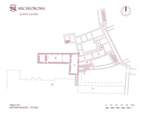 Vatican palaces in the 13th century: Cappella Magna (the today Sistine Chapel) | ArcheoRoma