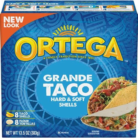 Grande Hard & Soft Taco Shells - Ortega®