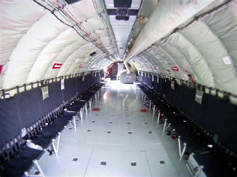 Glimpse Inside the Upgraded KC-135 Cargo Bay