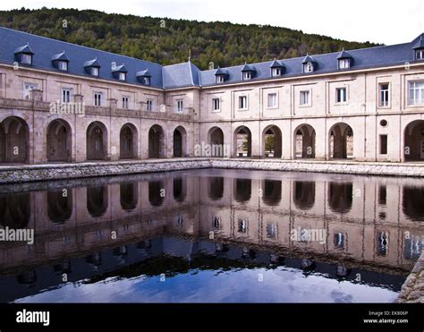 Architectural detail of The Benedictine Abbey Stock Photo - Alamy