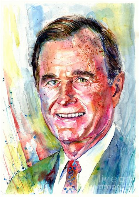 George W Bush Drawing