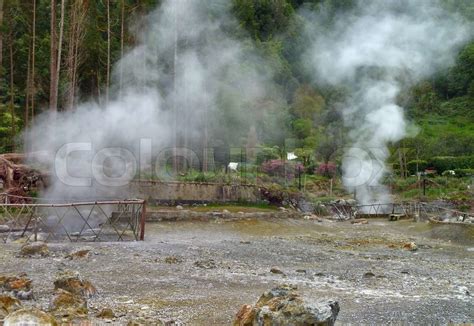 hot spring at the Azores | Stock image | Colourbox