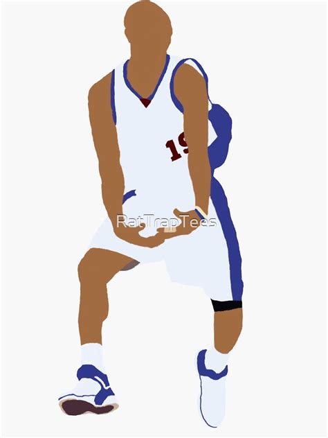 "Sam Cassell Big Balls Dance" Sticker by RatTrapTees | Redbubble