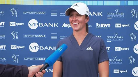 LINN GRANT REFLECTS ON A FIRST ROUND 65 (-7) | VP BANK SWISS LADIES OPEN | Linn, Grant, Lady