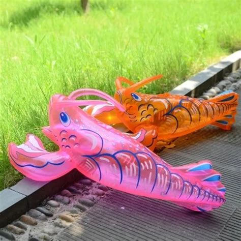 Inflatables Children Toy Pvc Inflatable Large Lobster Simulated Lobsters Toys Paddle Decoration ...