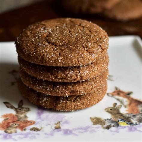 Soft Molasses Cookies III Recipe