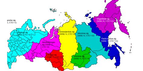 Russia spans 11 time zones | Curious Times