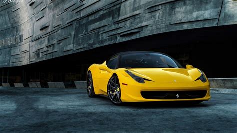 Yellow Ferrari Wallpapers Group (69+)