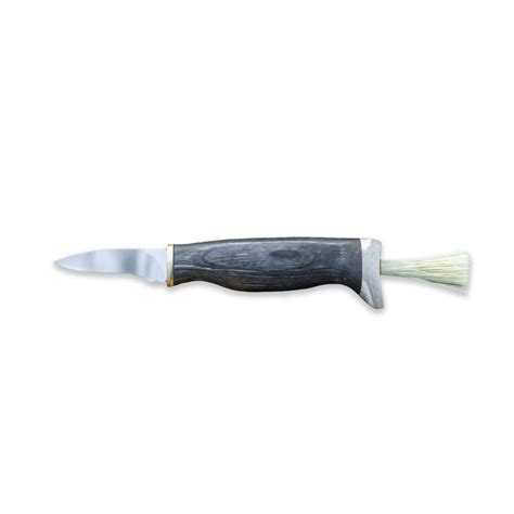 Arctic Legends Mushroom Knife - 2.28" Blade Black Birch Handle Mushroom ...