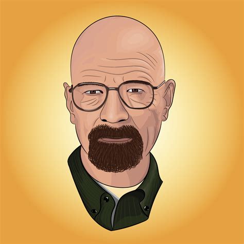 Walter White Cartoon : r/AdobeIllustrator