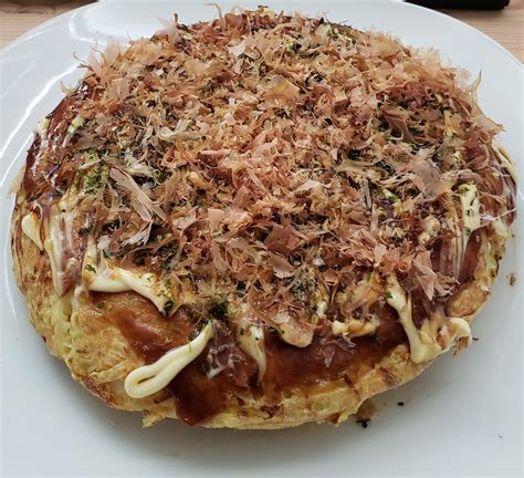 [Homemade] Okonomiyaki! | Food, Japanese dishes, Japanese food traditional