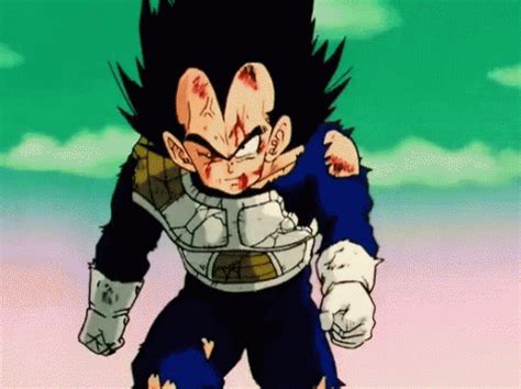 Blue Super Saiyan Vegeta GIF | GIFDB.com