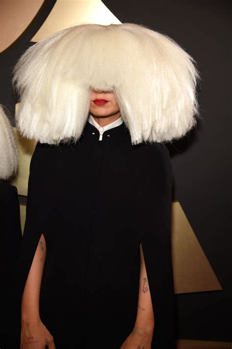 Sia's Hair at the Grammy Awards 2015 | POPSUGAR Beauty