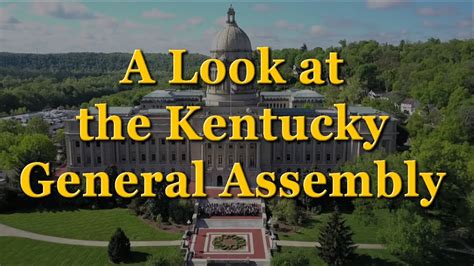 A Look at the KY General Assembly - YouTube