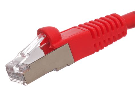 15 Foot Red CAT6 Shielded Patch Cable - Red 15 Ft. Category 6 STP Cables