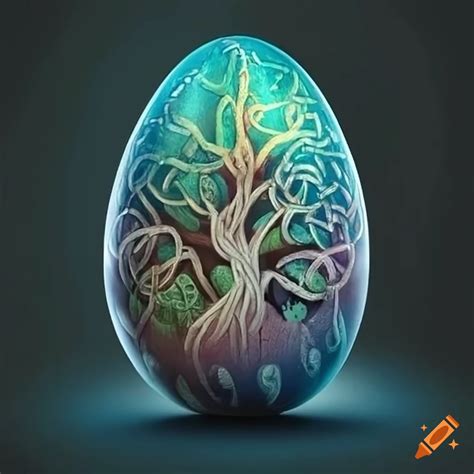 Yggdrasil easter eggs on Craiyon