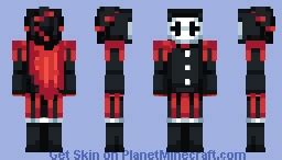 Hive style Clownpierce skin Minecraft Skin