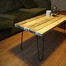 'prop' wood coffee table by gas&air studios | notonthehighstreet.com