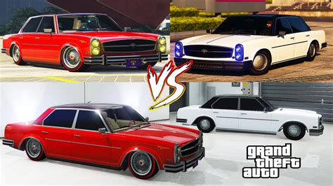 GTA 5 Online - Benefactor Glendale VS. Glendale Custom BENNY'S - Mercedes Benz 300D Which to buy ...